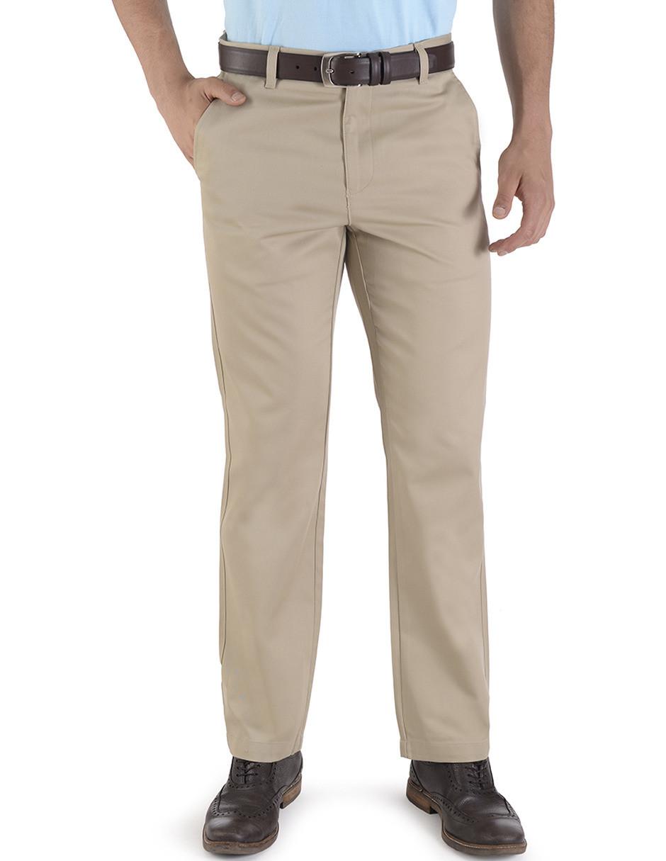 Pantalón recto de algodón para hombre