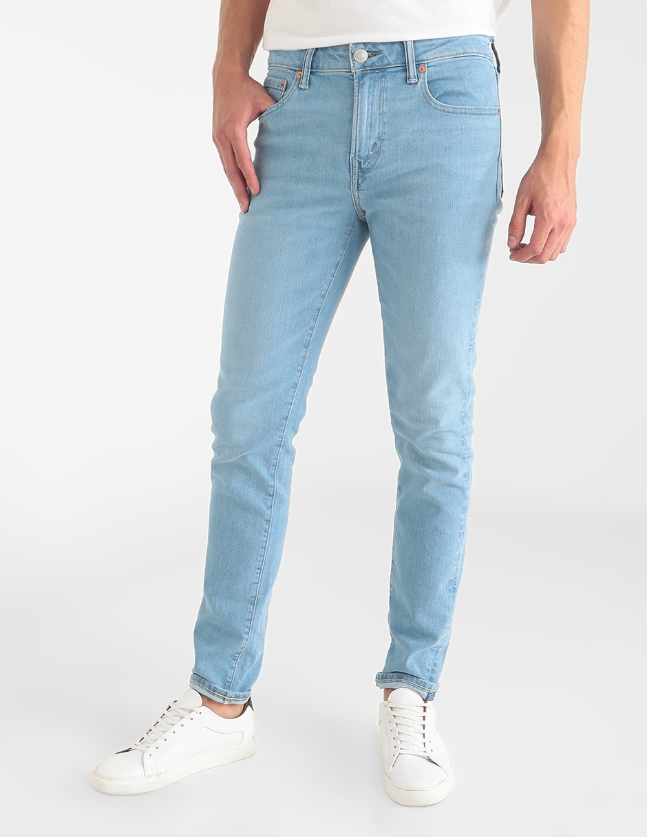 Jeans skinny American lavado claro para hombre | Liverpool.com.mx