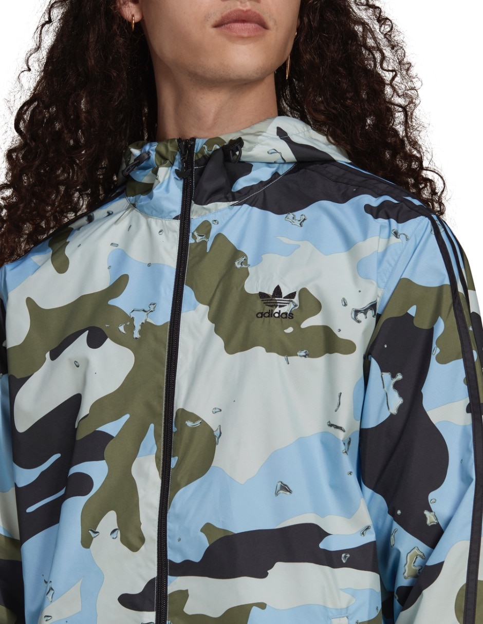 Chamarra camuflaje azul Outlet