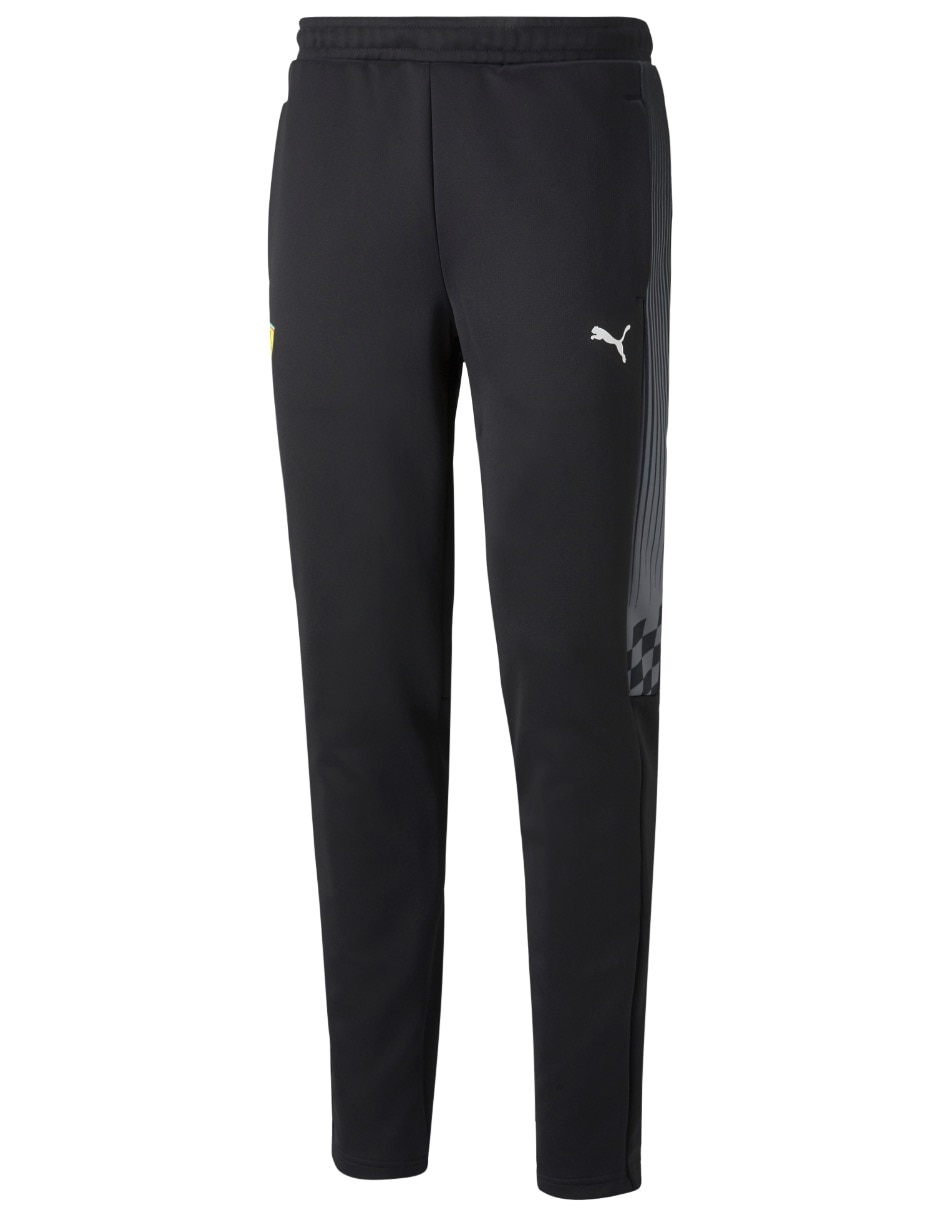 Pants regular con elástico para hombre 1