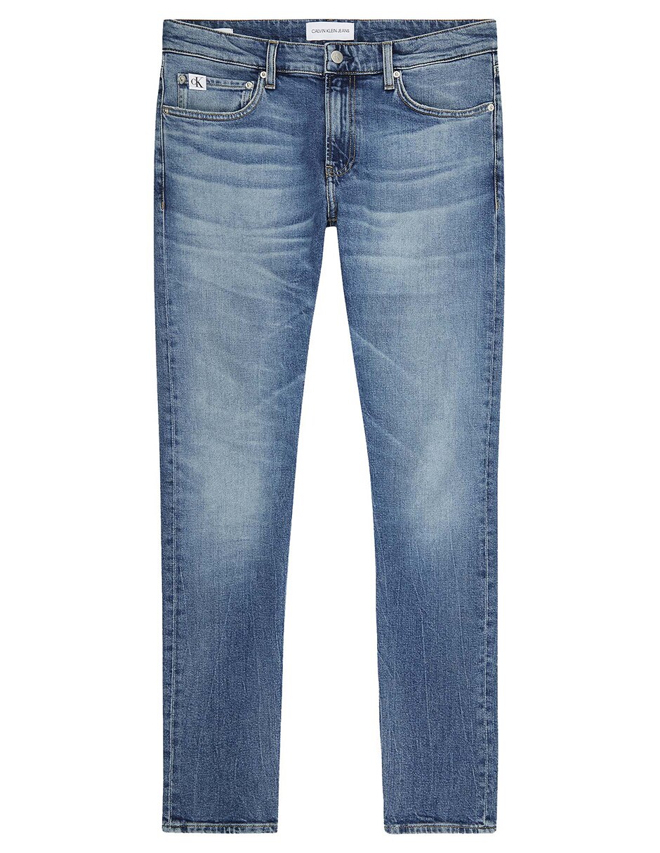 Jeans slim Calvin Klein lavado deslavado para hombre en Liverpool