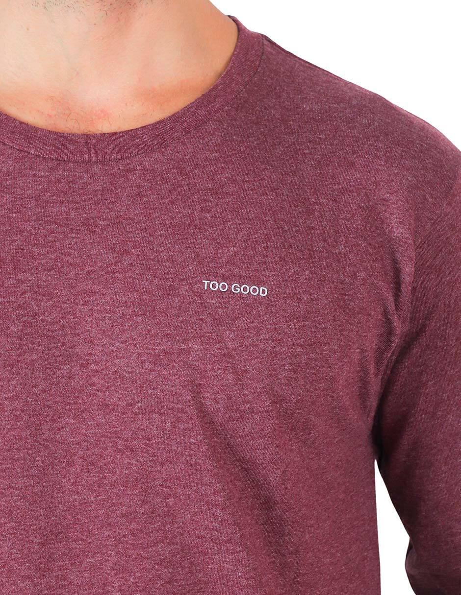 Playera cuello redondo para hombre