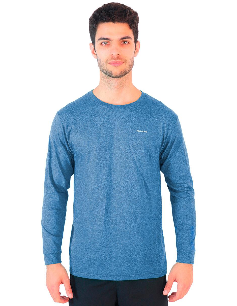 Playera cuello redondo para hombre