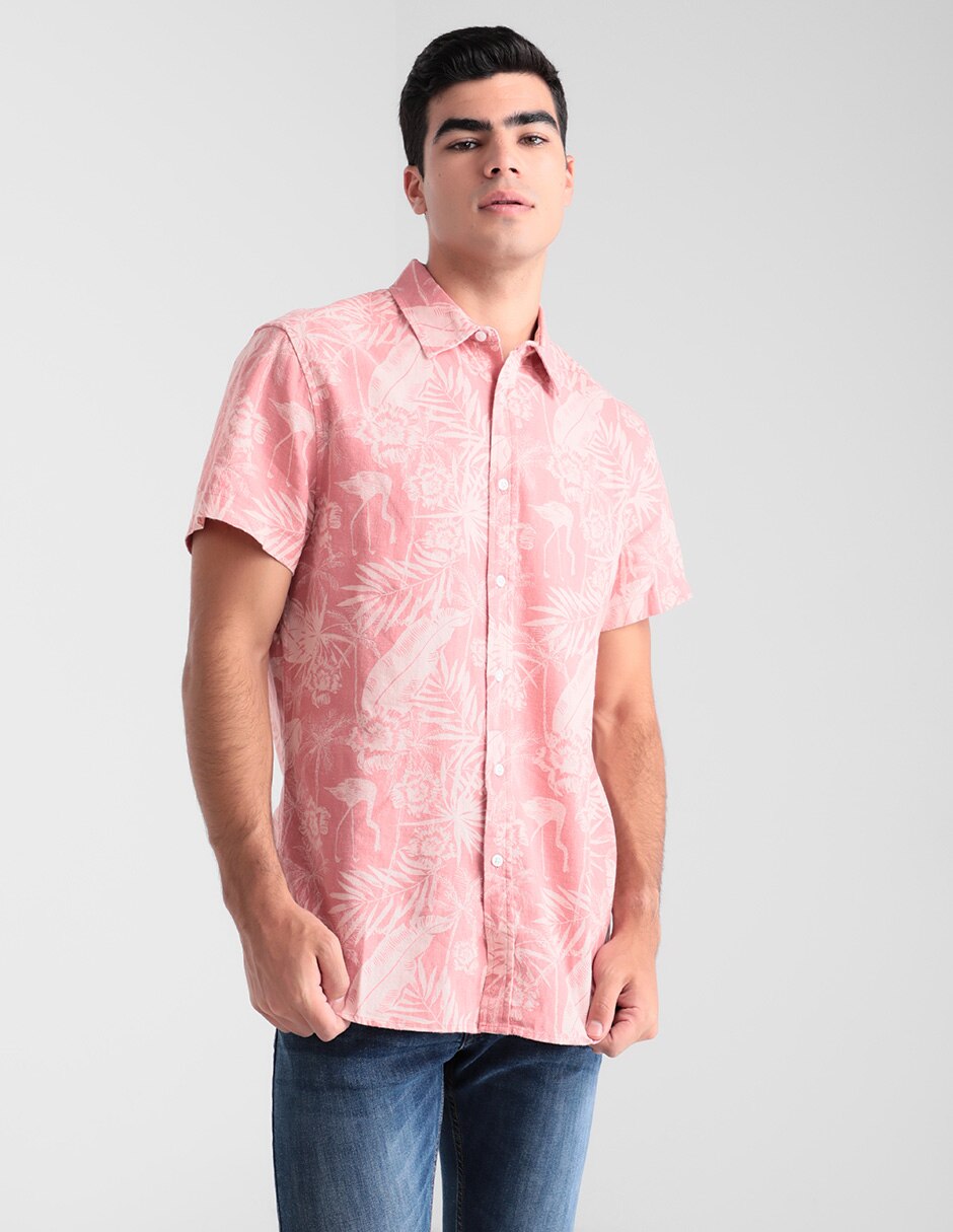 Camisa lino manga corta-Camisa-NIÑO