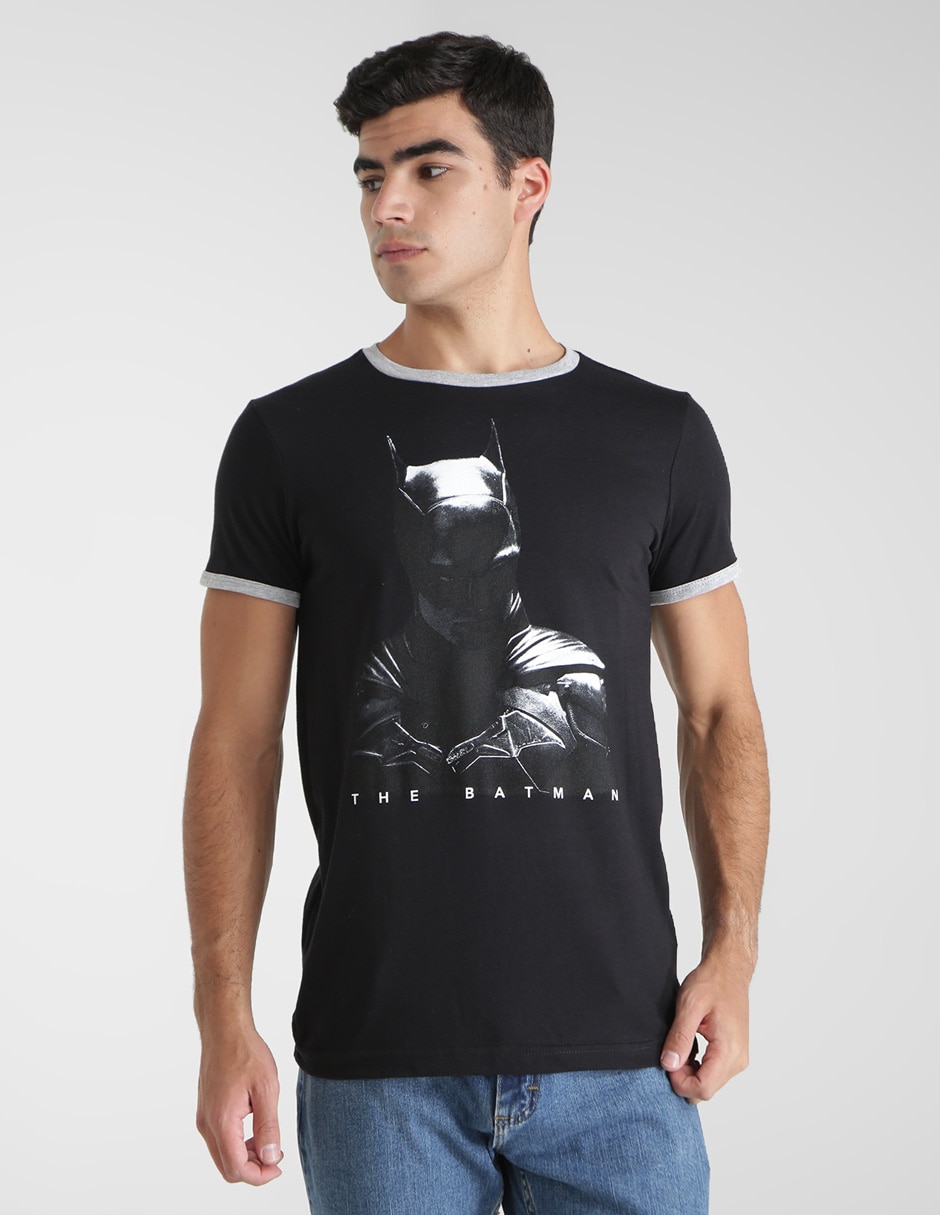 Playera The Batman cuello redondo estampada para hombre 