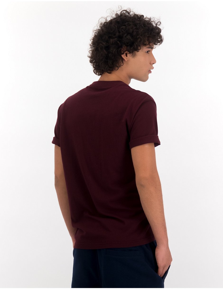 Playera cuello henley para hombre 2