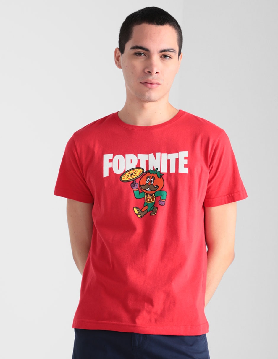 Playera Tee Bar Fortnite cuello redondo estampada para hombre | Liverpool .