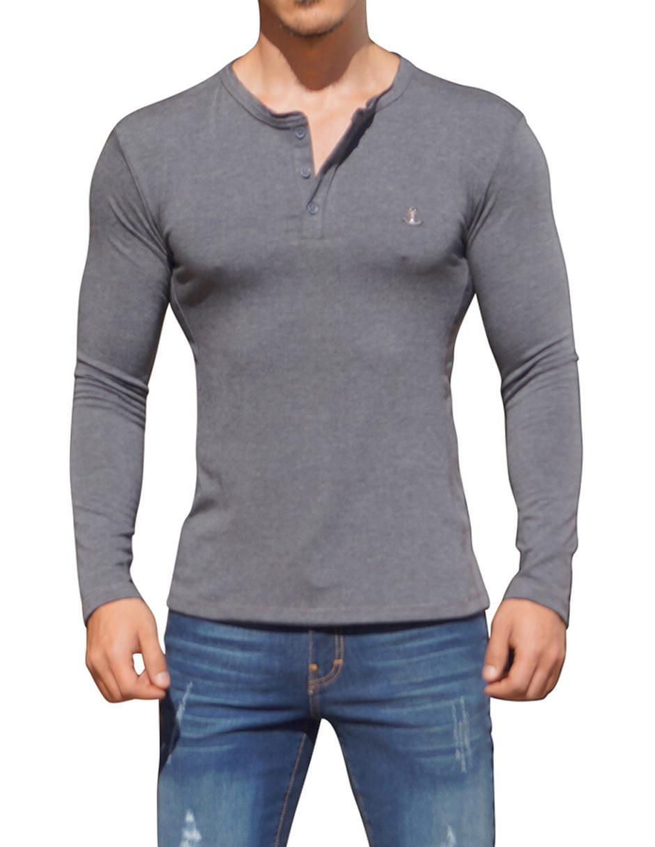 Playera John Leopard cuello redondo para hombre