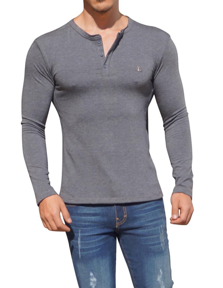 Playera John Leopard cuello redondo para hombre