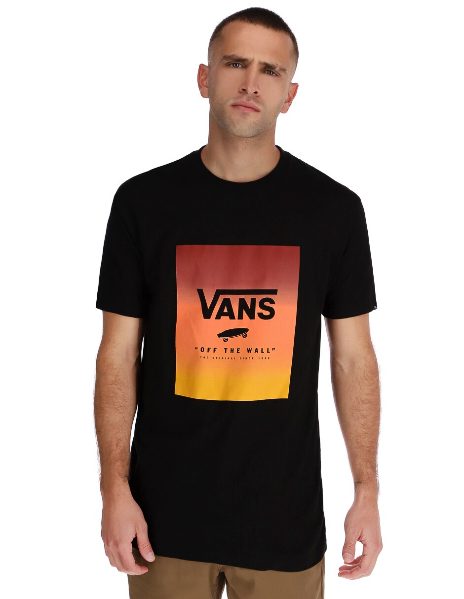 Playera Vans cuello redondo estampado logo para hombre en Liverpool
