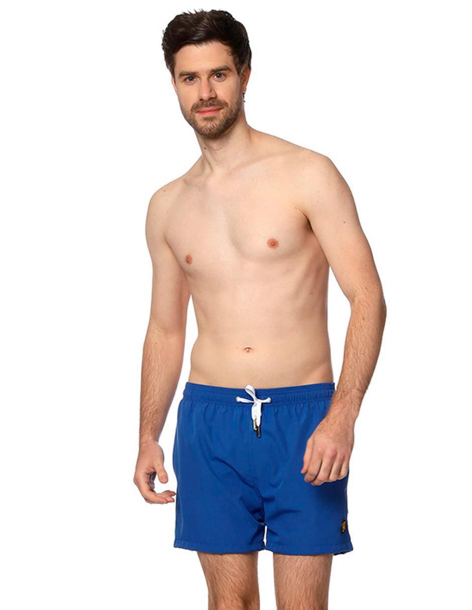 Traje de baño con bolsillos para hombre