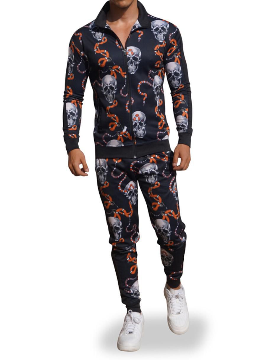 Conjunto deportivo regular con elástico para hombre 3