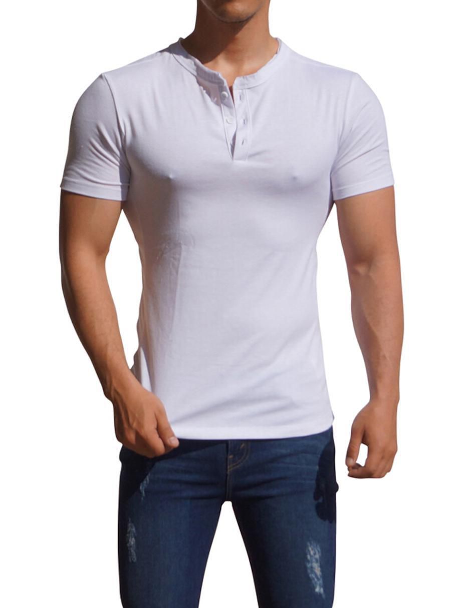 Playera cuello redondo para hombre 2