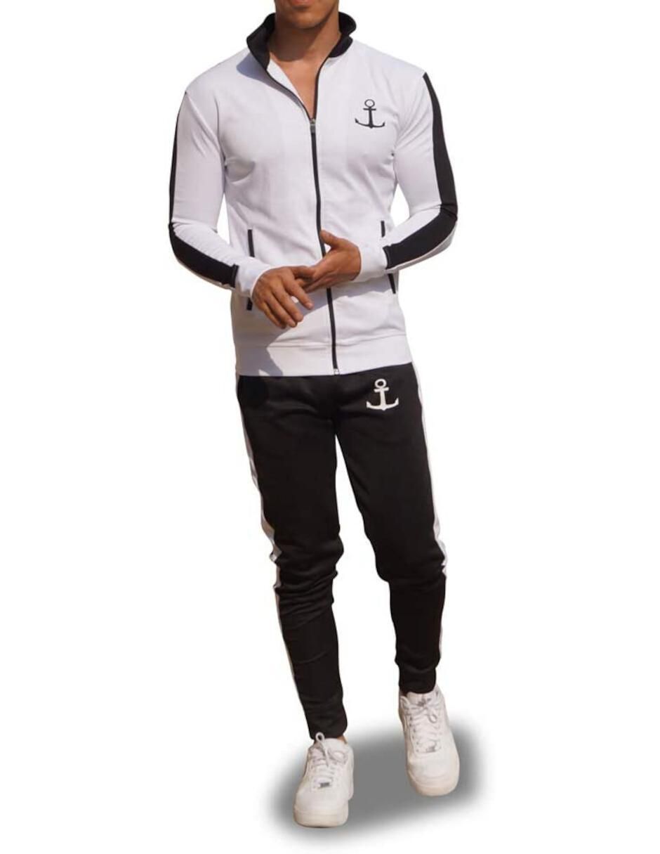 Conjunto pants slim John Leopard con jareta para hombre