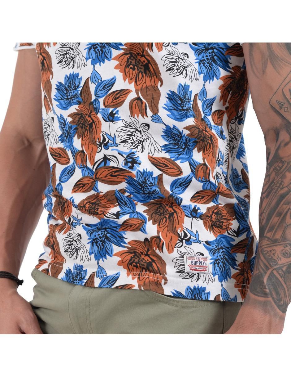 Playera cuello redondo para hombre 4