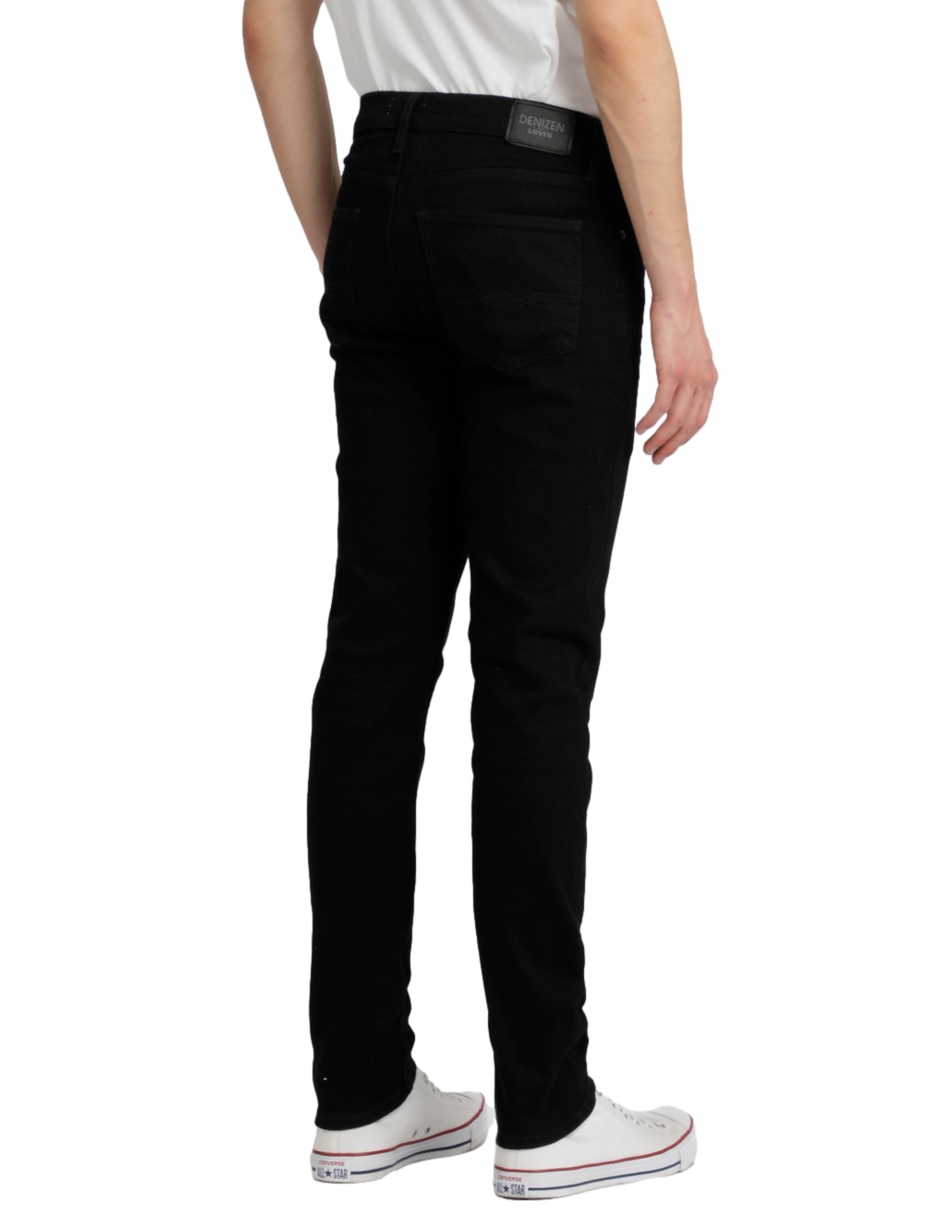 Jeans skinny lavado obscuro para hombre 3