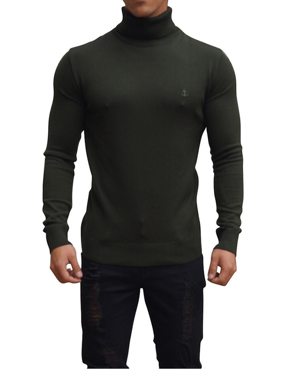 Suéter cuello alto para hombre Suéter cuello alto para hombre