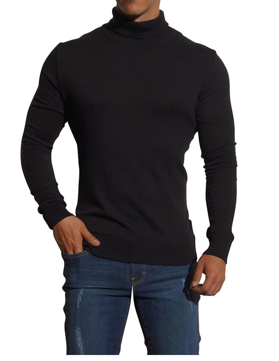 Suéter cuello alto para hombre Suéter cuello alto para hombre