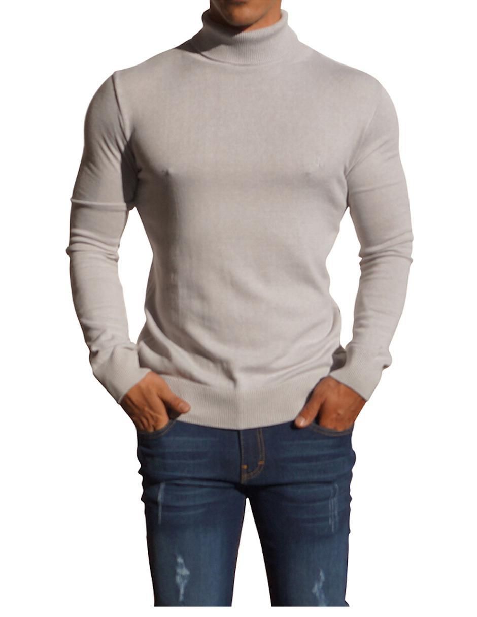 Suéter cuello alto para hombre