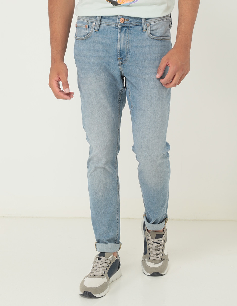 Jeans slim best sale fit hombre