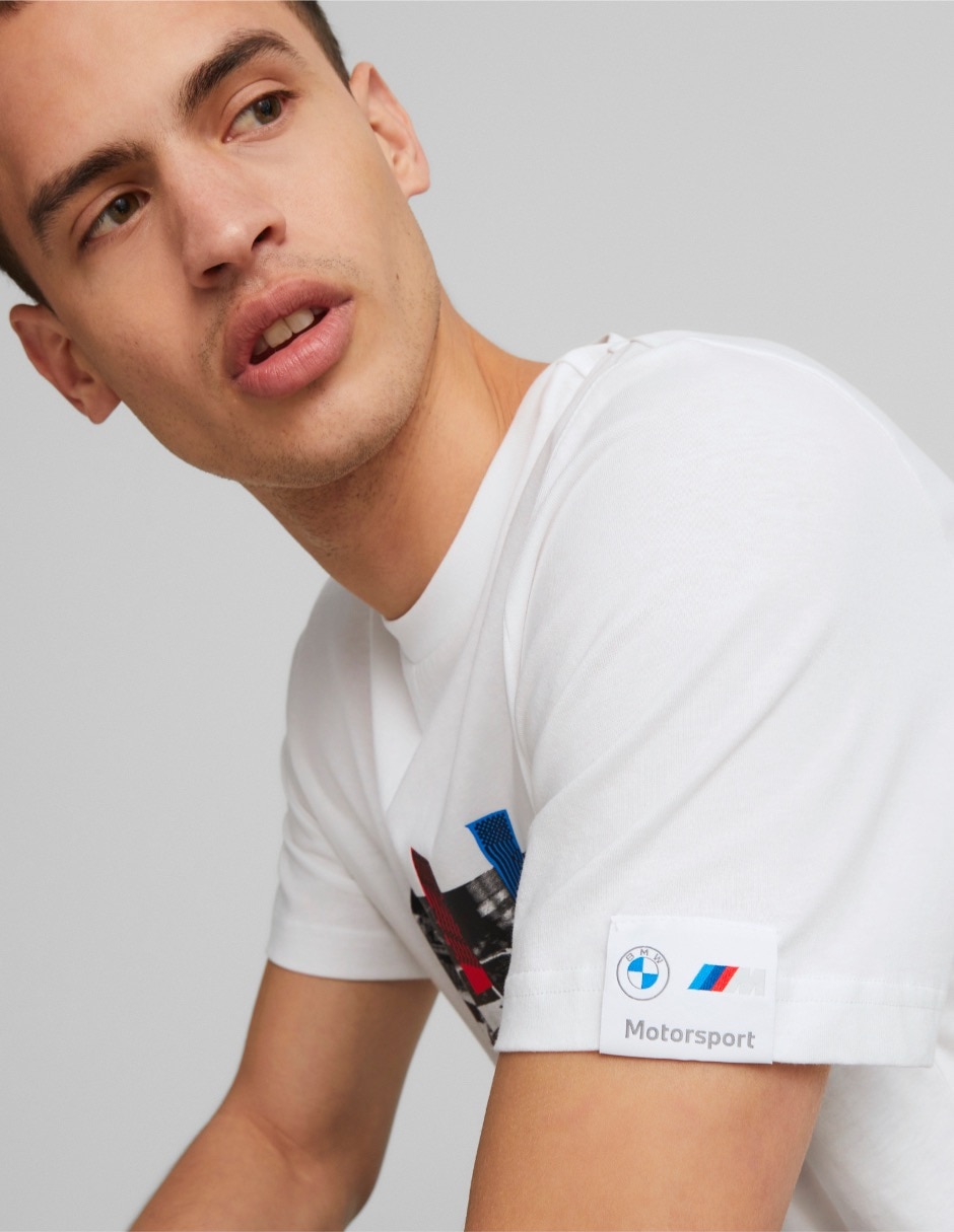 Playera BMW MMS cuello redondo para hombre 6