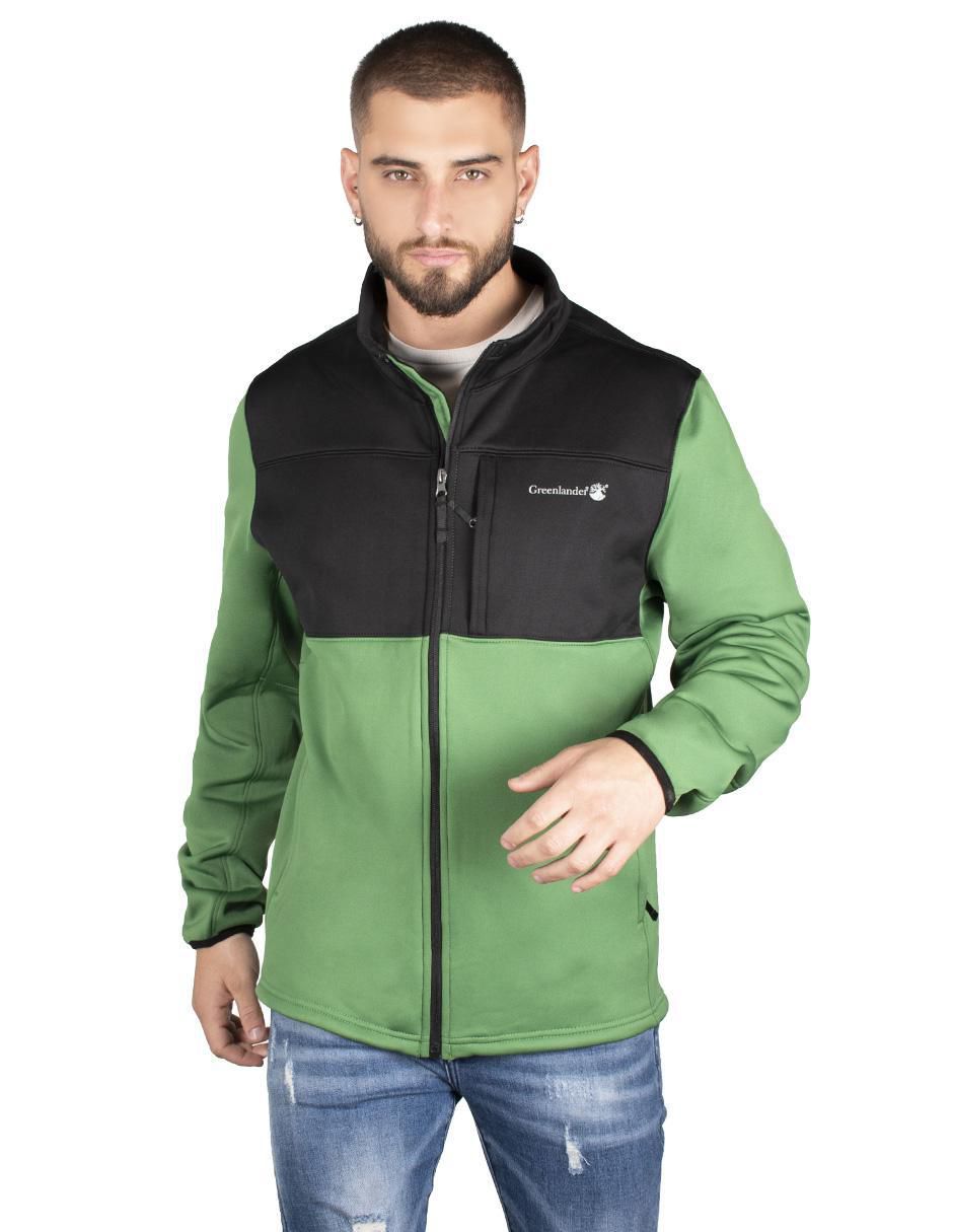 Chamarra con bolsillos para hombre 2