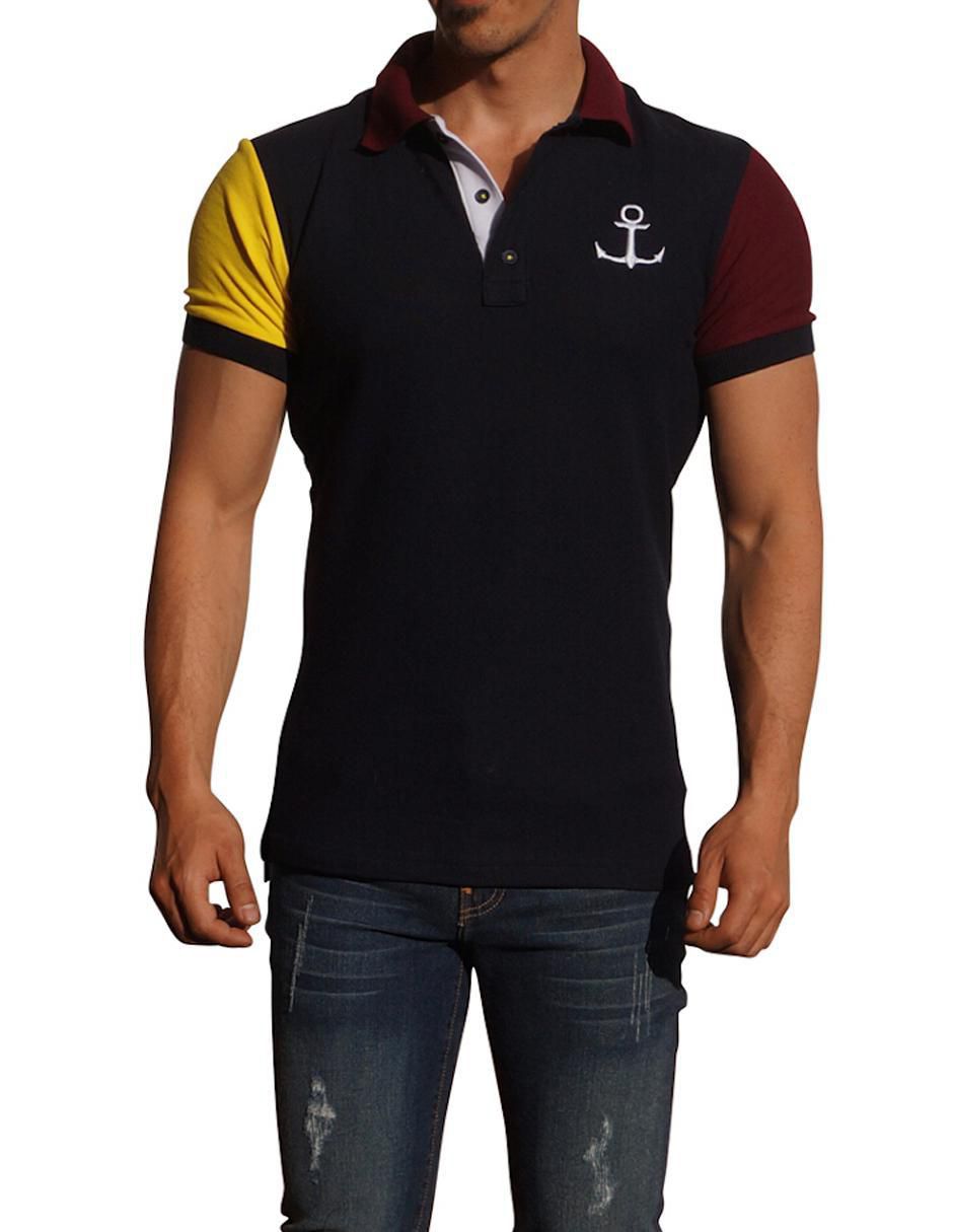 Playera tipo polo Polo Comb Mg para hombre