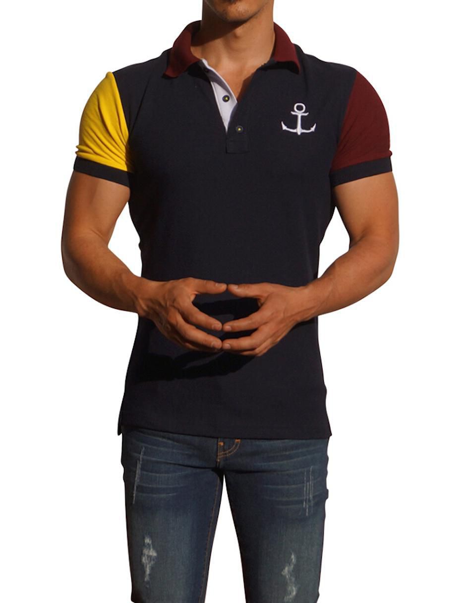 Playera tipo polo Polo Comb Mg para hombre 3