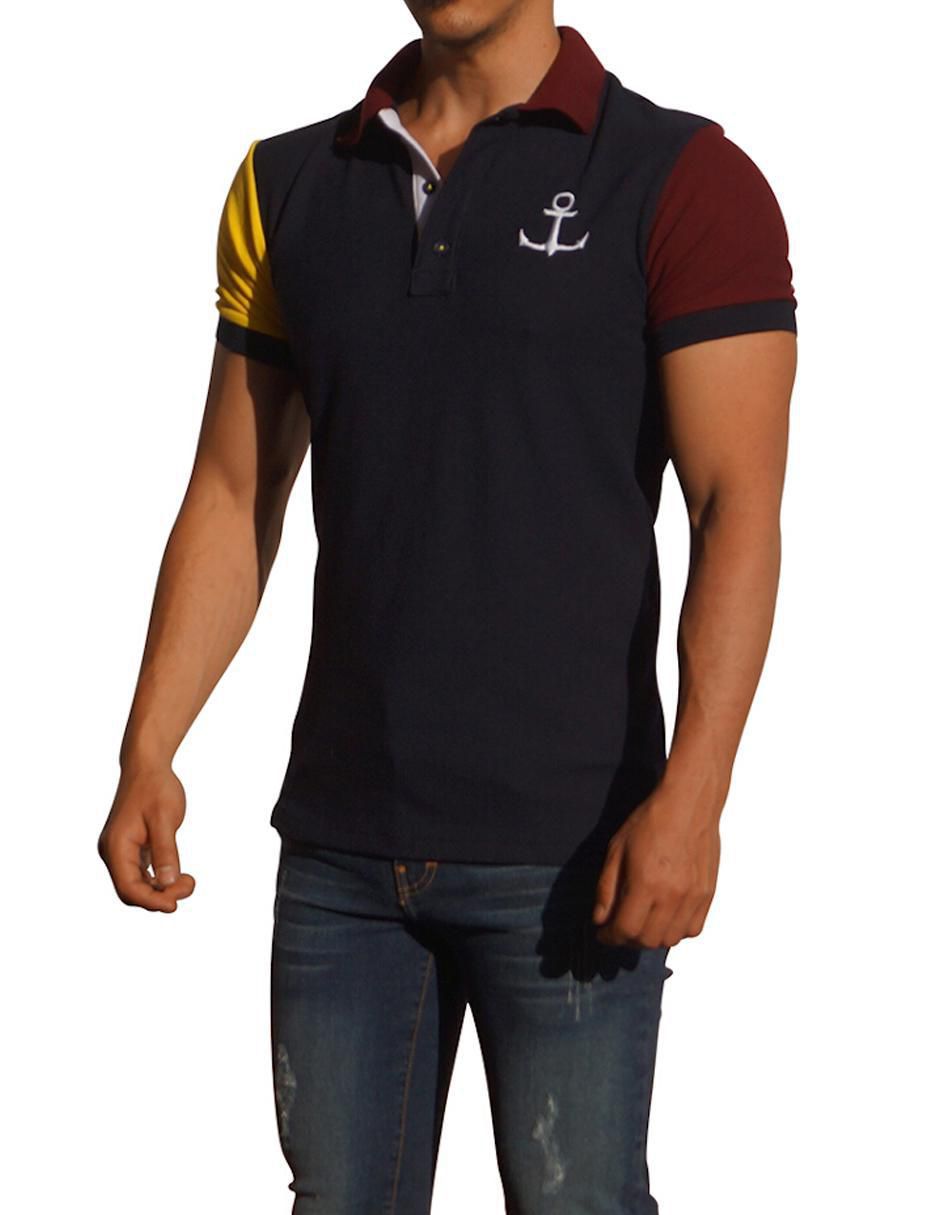 Playera tipo polo Polo Comb Mg para hombre 4