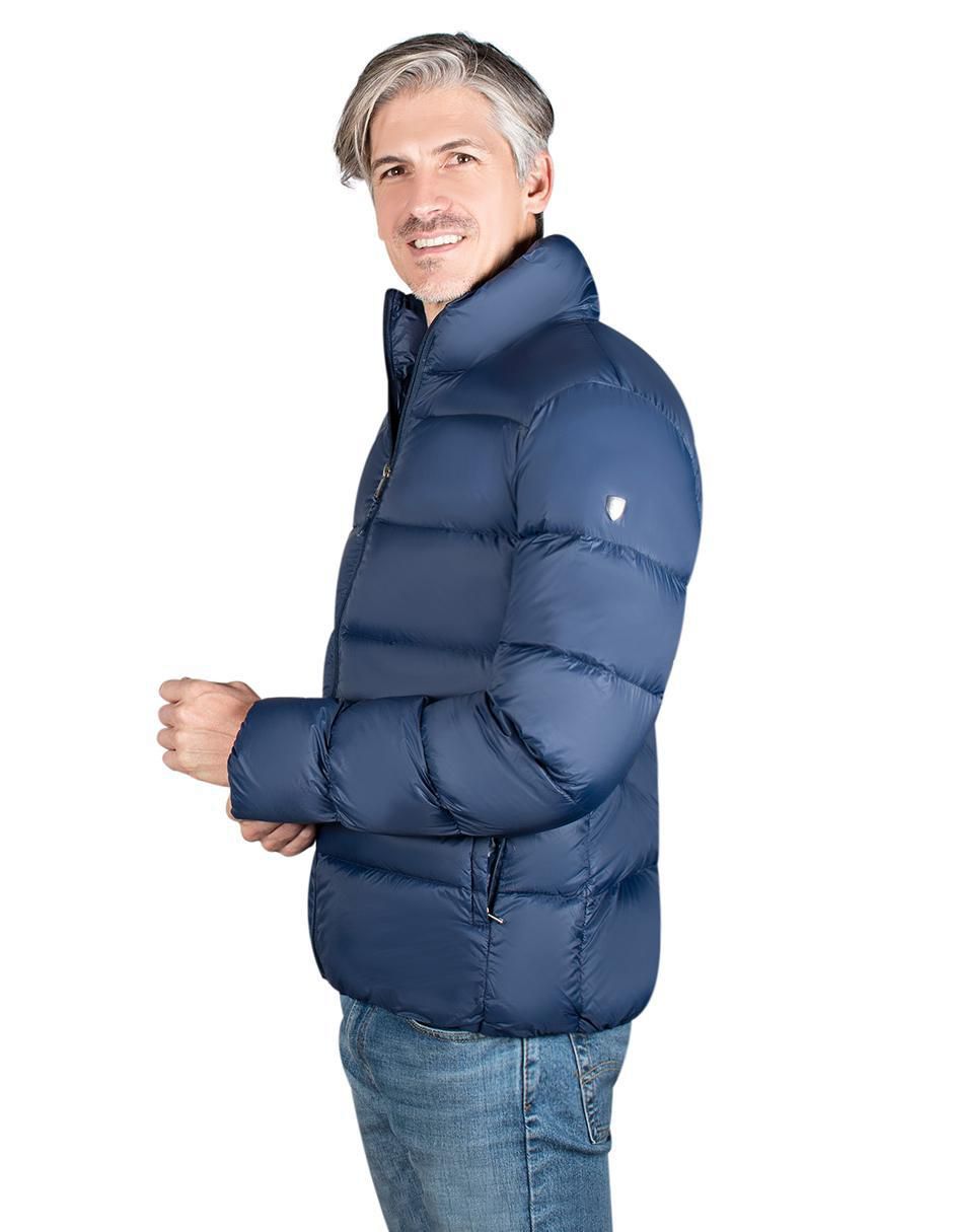 Chamarra casual capitonada para hombre 3