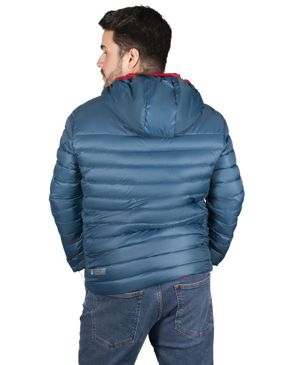Chamarra capitonada reversible para hombre 4