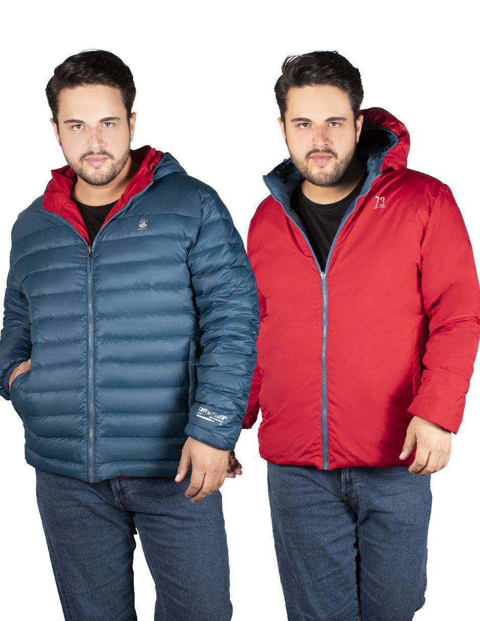 Chamarra capitonada reversible para hombre 7