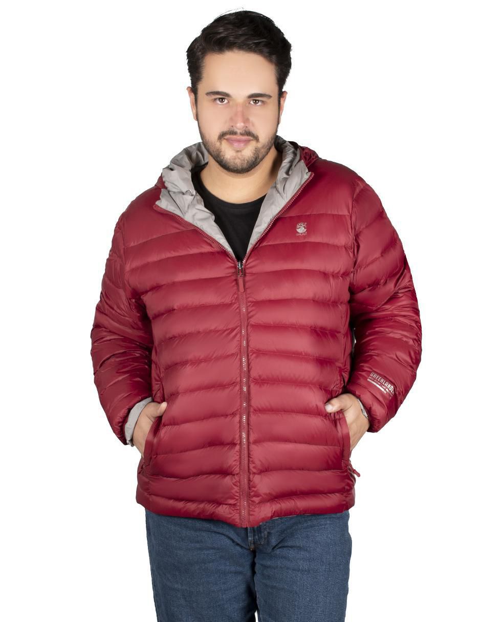 Chamarra capitonada reversible para hombre Chamarra capitonada reversible para hombre