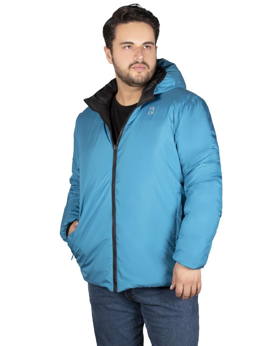 Chamarra capitonada greenlander no poliamida reversible para hombre