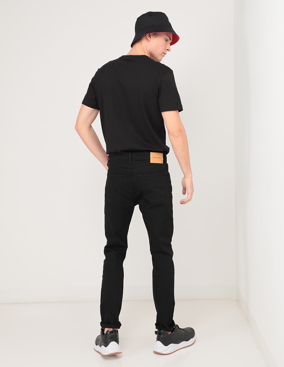 Jeans skinny Calvin Klein lavado obscuro para hombre 2