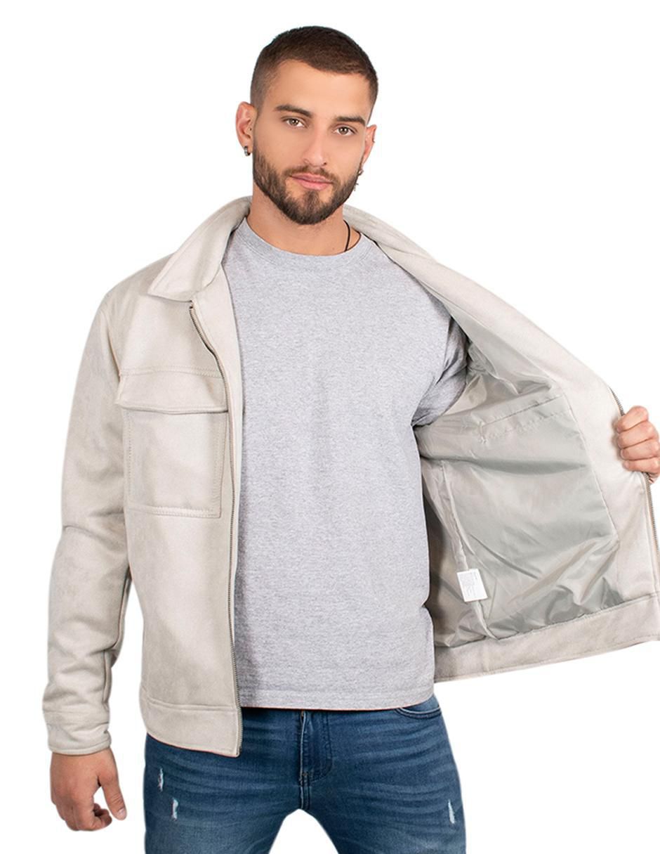 Chamarra con bolsillos para hombre 3