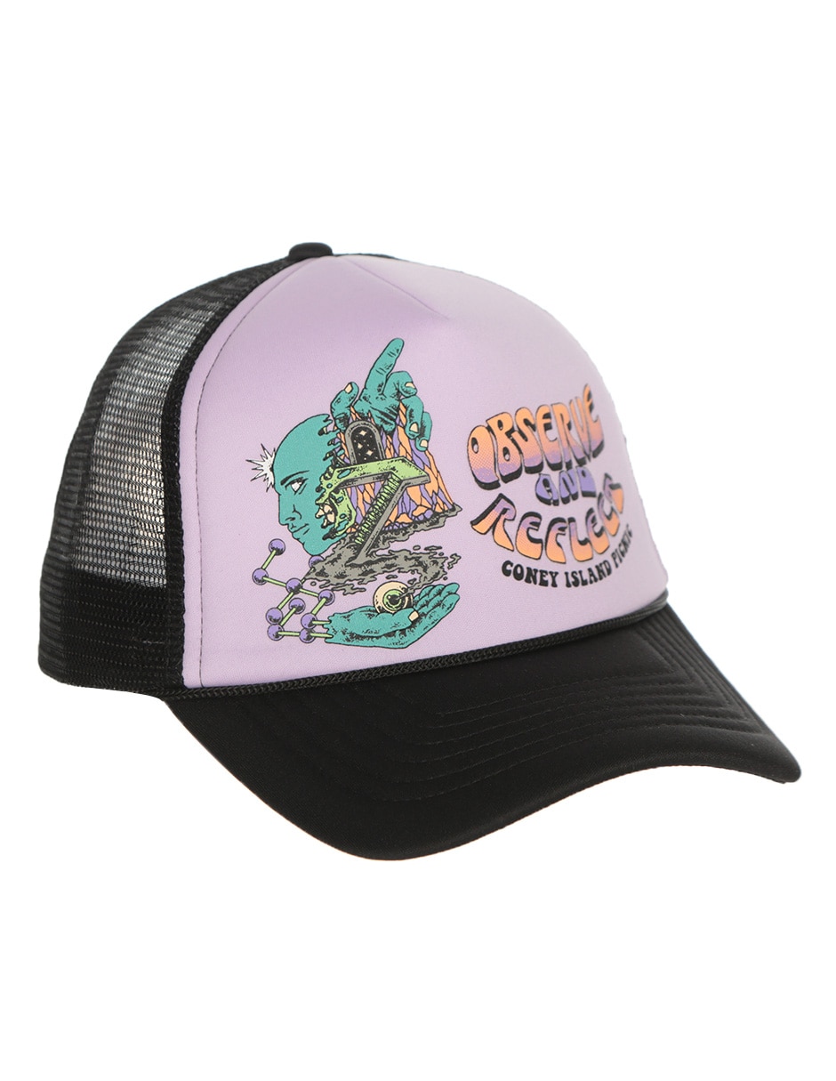 Gorra con visera curva snapback para hombre 1