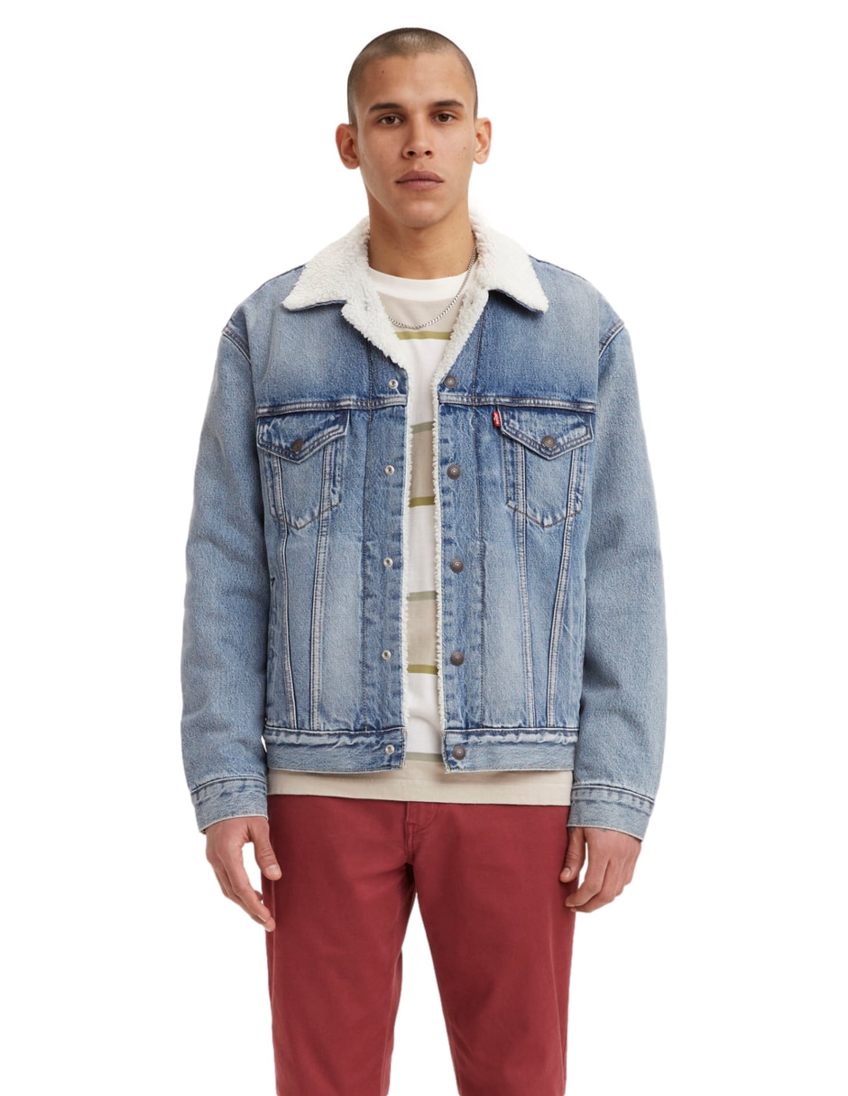 Chamarras de cheap mezclilla hombre levis