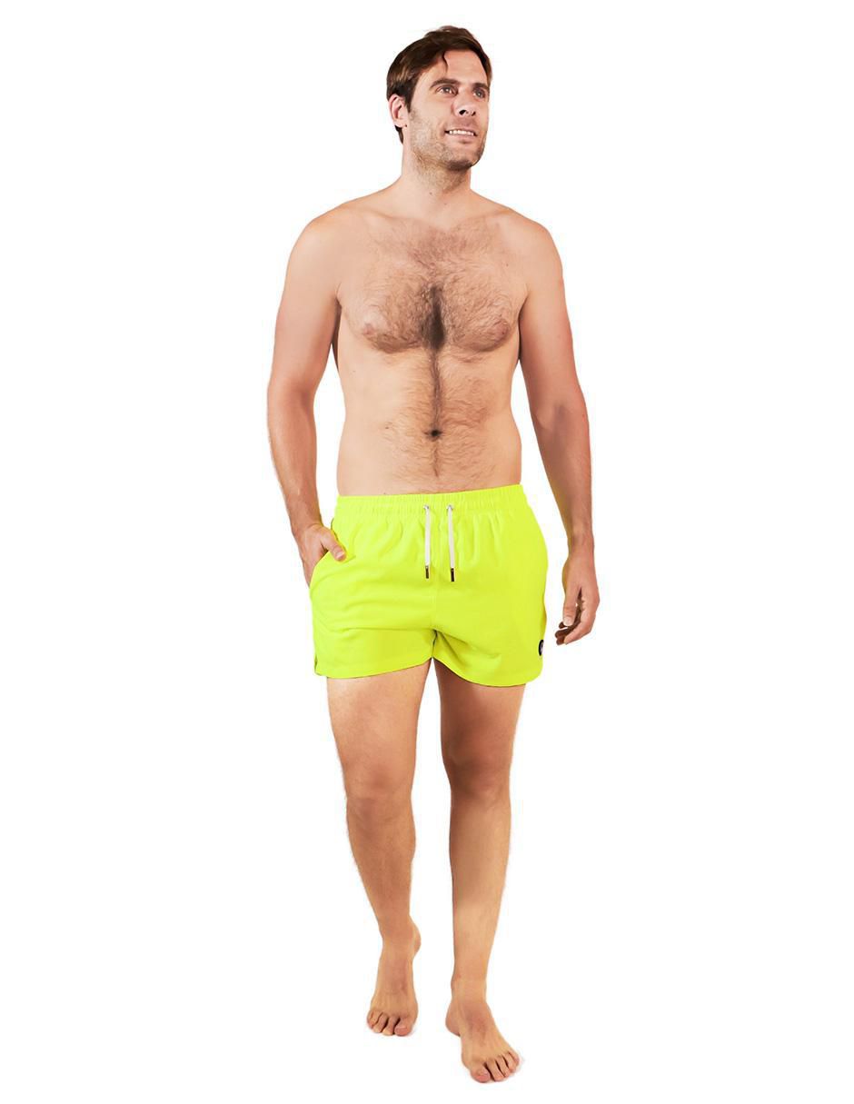Traje de baño calzón de malla integrado para hombre