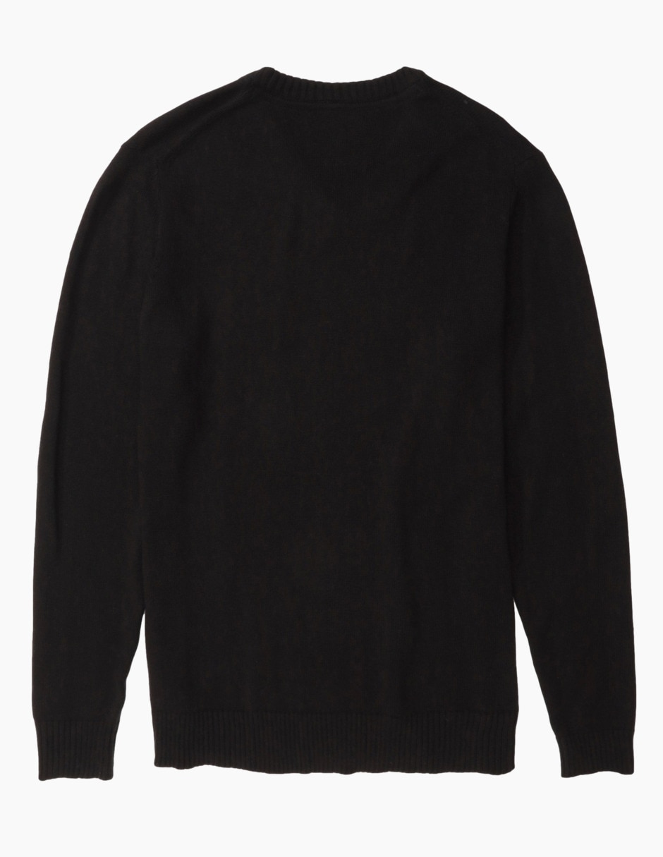Suéter cuello V para hombre 2