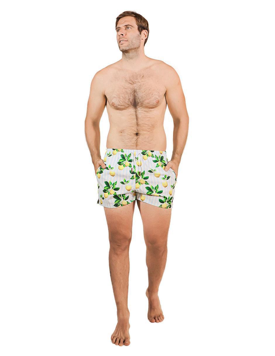 Traje de baño bolsa con cierre para hombre