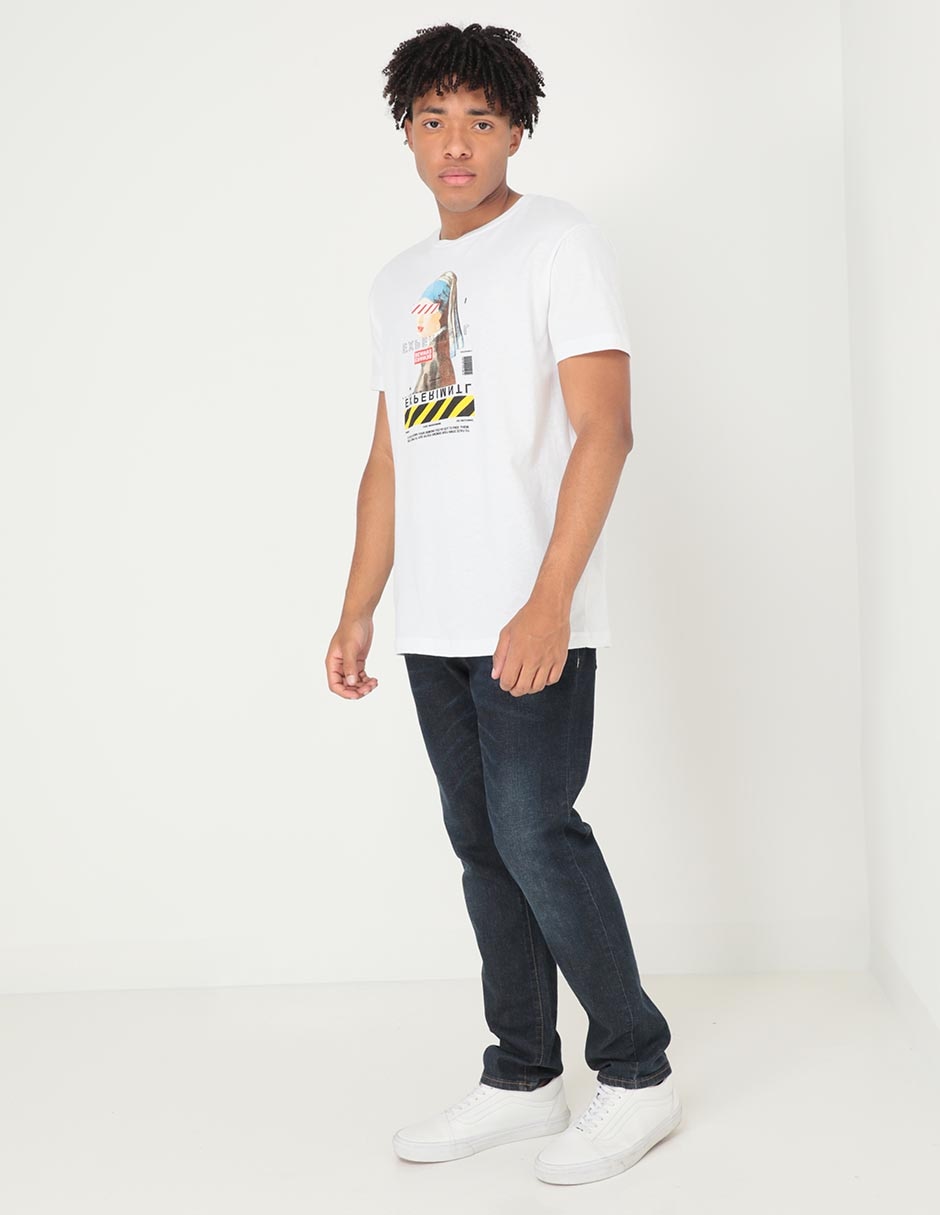Playera cuello redondo para hombre 3