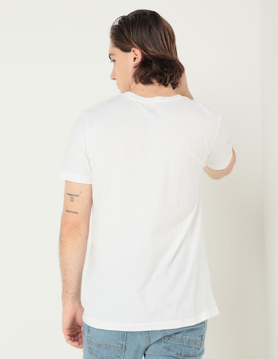 Playera cuello redondo para hombre 2