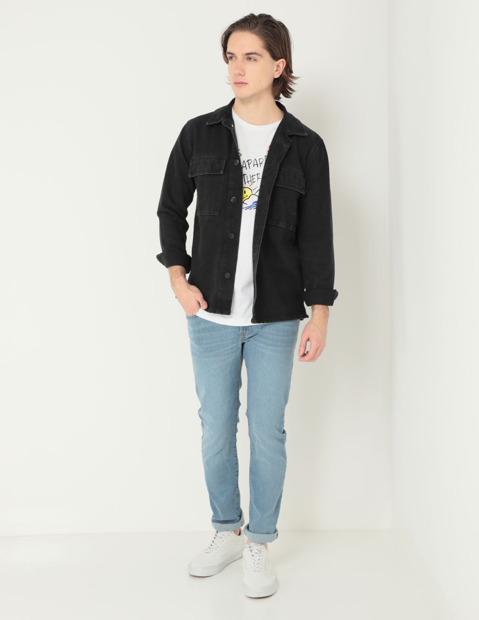 Playera cuello redondo para hombre 3