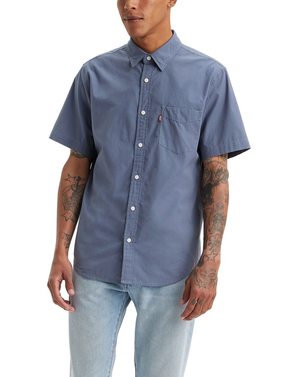 Camisa casual de manga corta para hombre 1