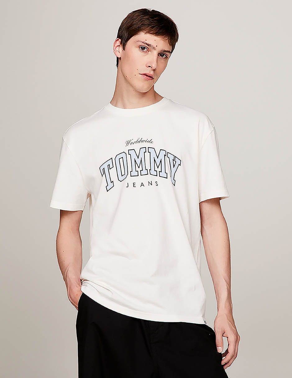 Playera tommy jeans hot sale