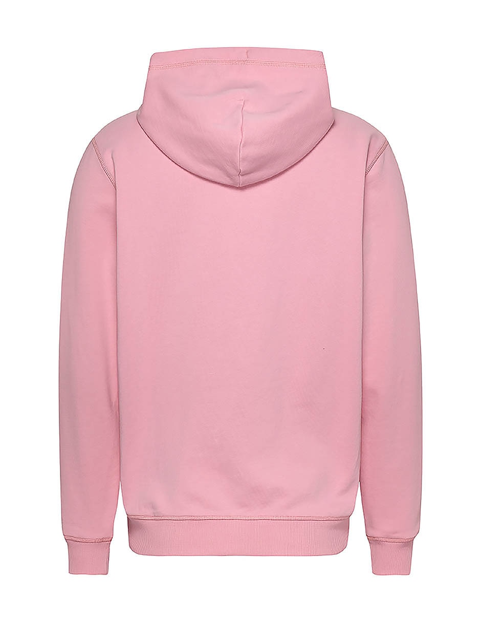 Sudadera Tommy Jeans Solid Hoodie rosa hombre