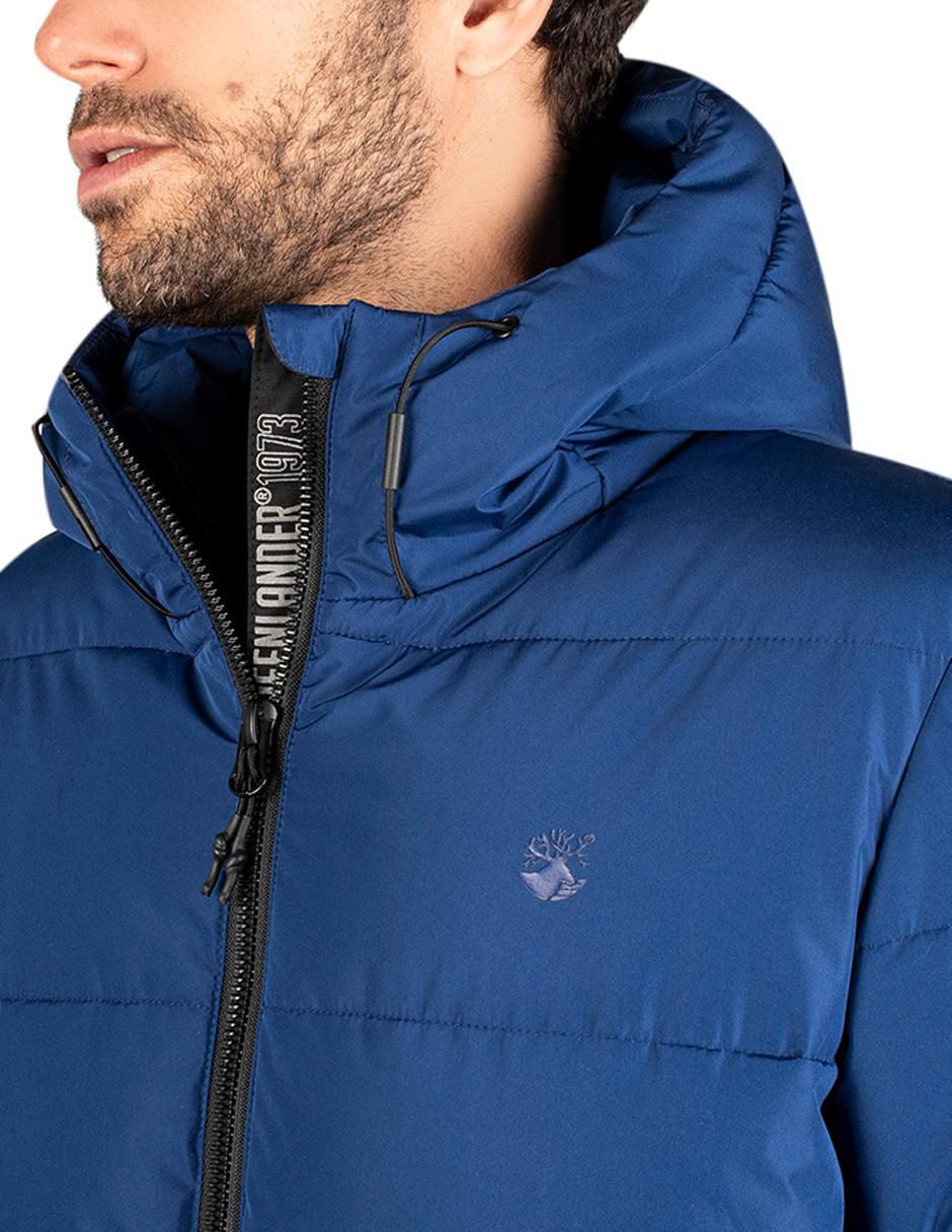 Chamarra impermable con capucha para hombre 4