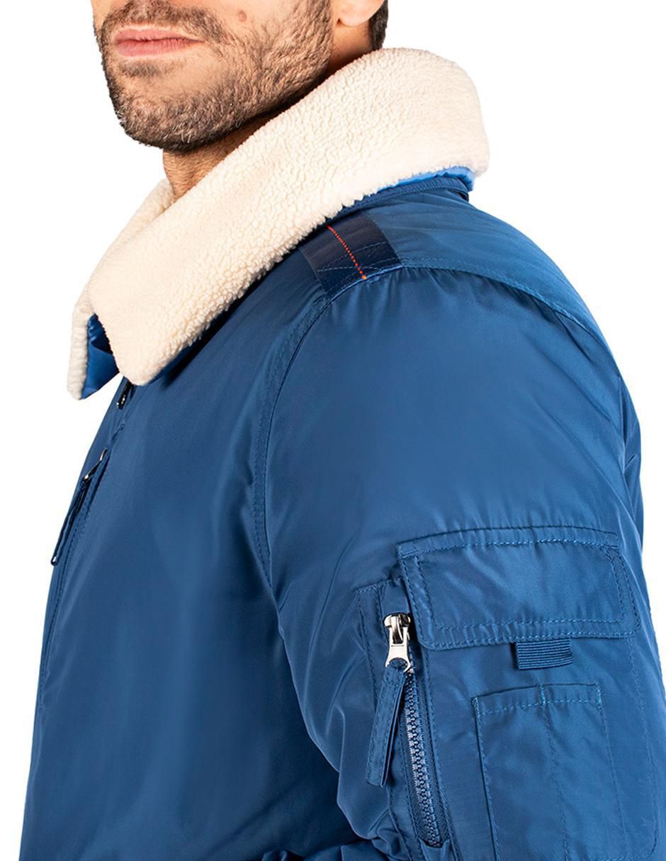 "chamarra" greenlander no "de" poliéster cuello desmontable "para hombre"
