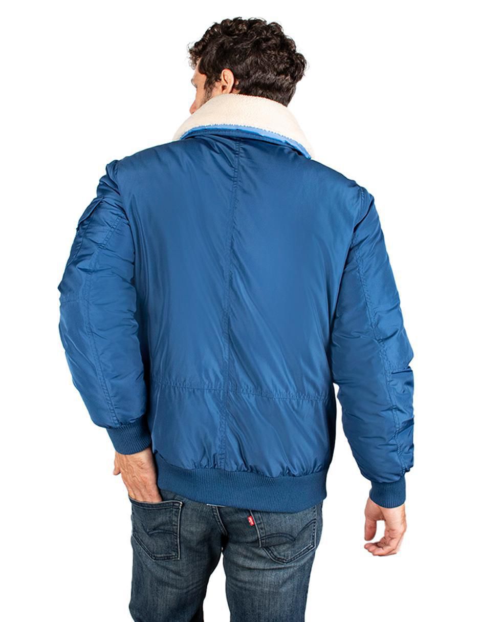 "chamarra" greenlander no "de" poliéster cuello desmontable "para hombre"